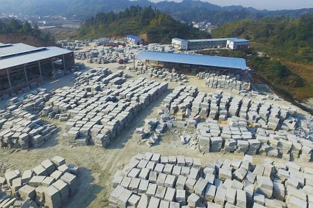 荒料堆场