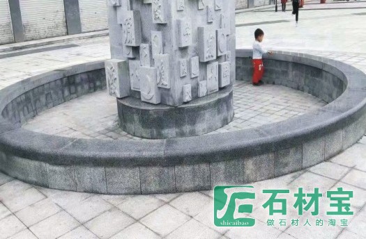 广场喷泉