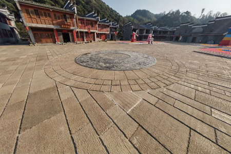 仿古石案例