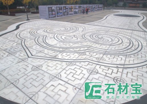 广场拼花