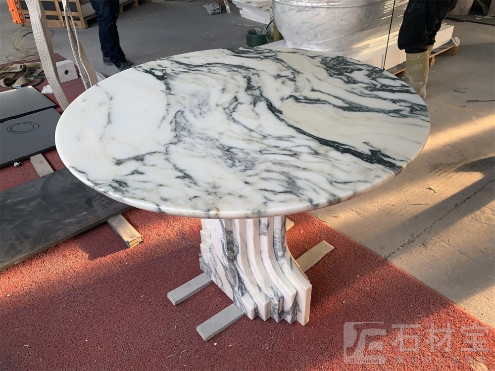 大花白咖啡桌