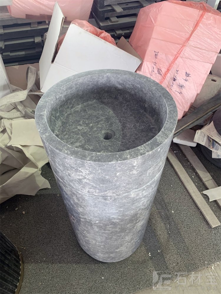 爱马仕灰柱盆
