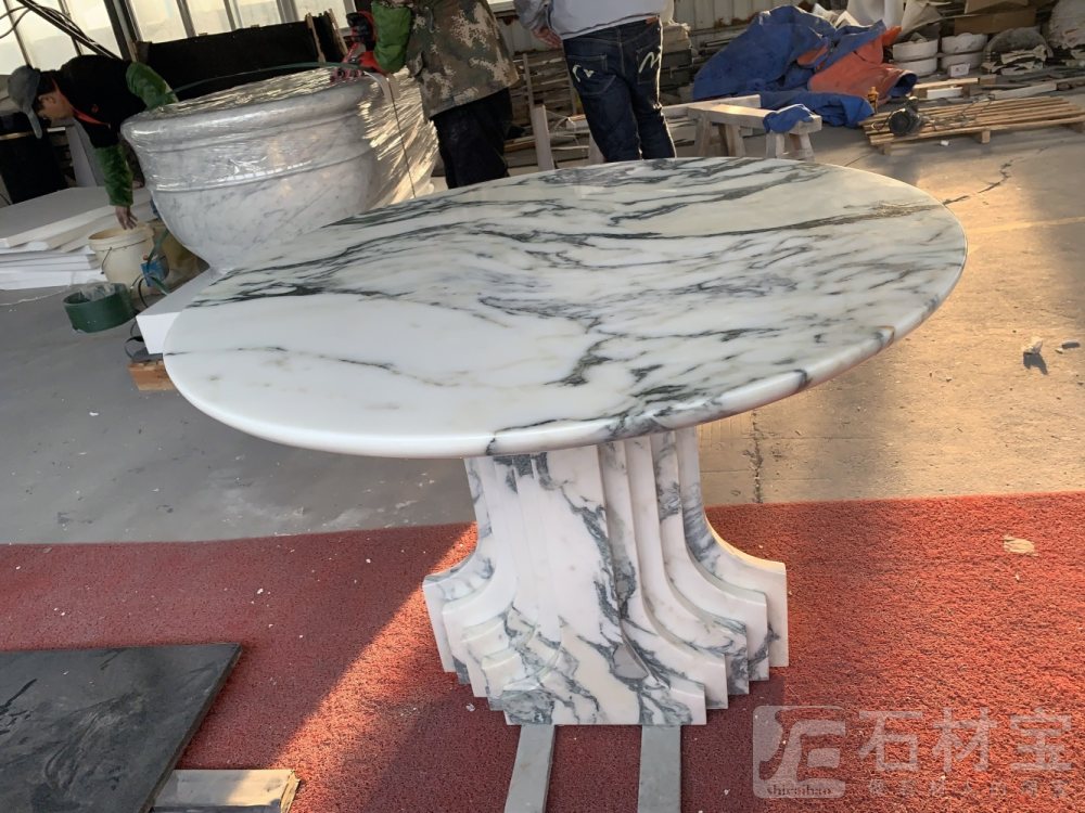 大花白咖啡桌