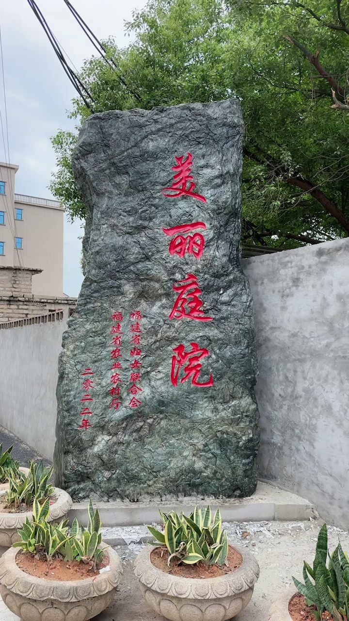 九龙玉，最美庭院，景观石