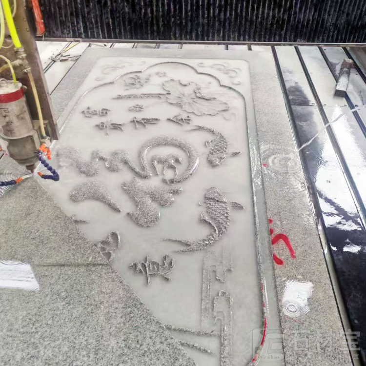 芝麻白浮雕