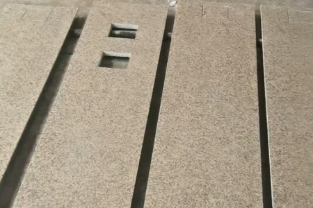 黄金麻荔枝面外墙干挂板