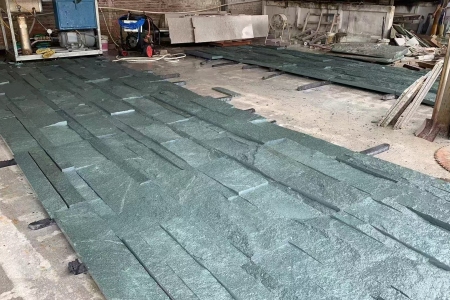 福建青石皮背景墙