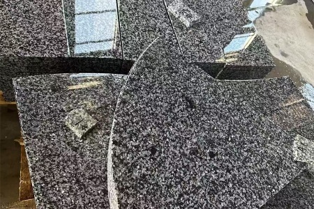 芝麻黑弧形板