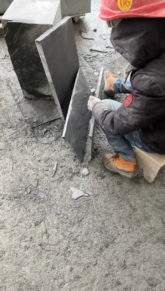 青石板厂家直销本公司经营各种青石板自然面机切面哑光面荔枝面蘑菇石