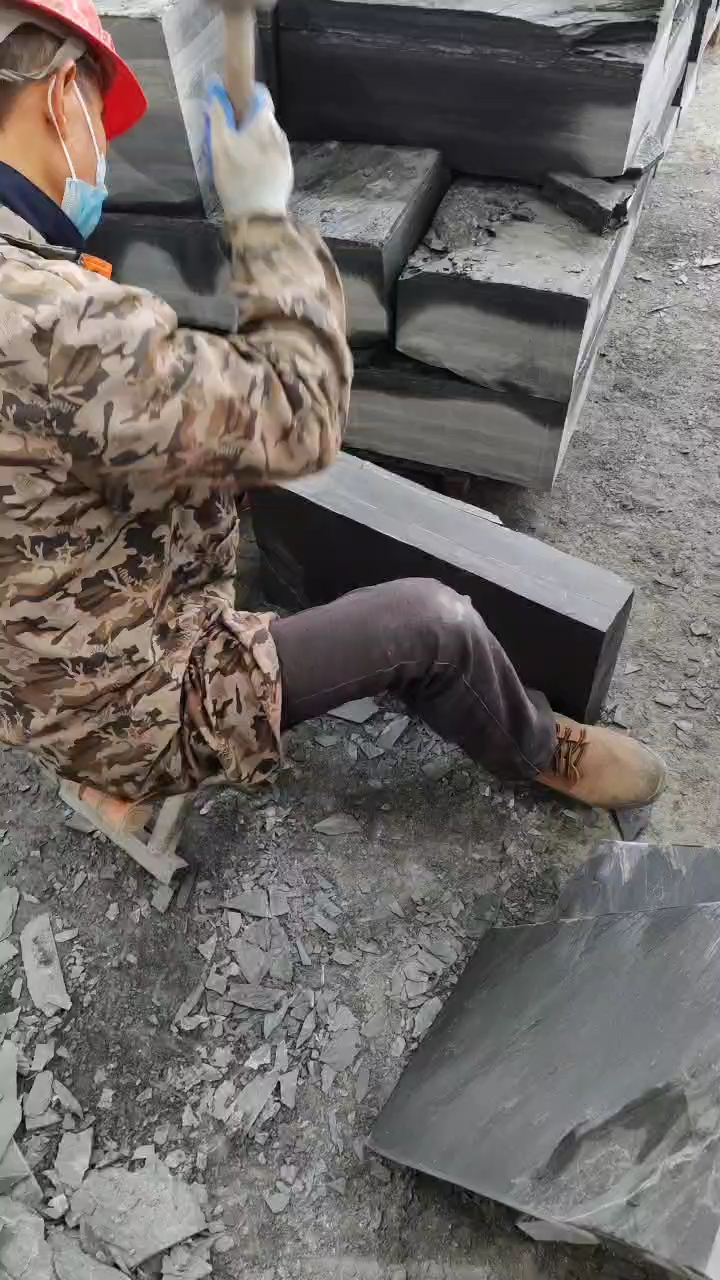 青石板厂家直销本公司经营各种青石板自然面机切面哑光面荔枝面蘑菇石