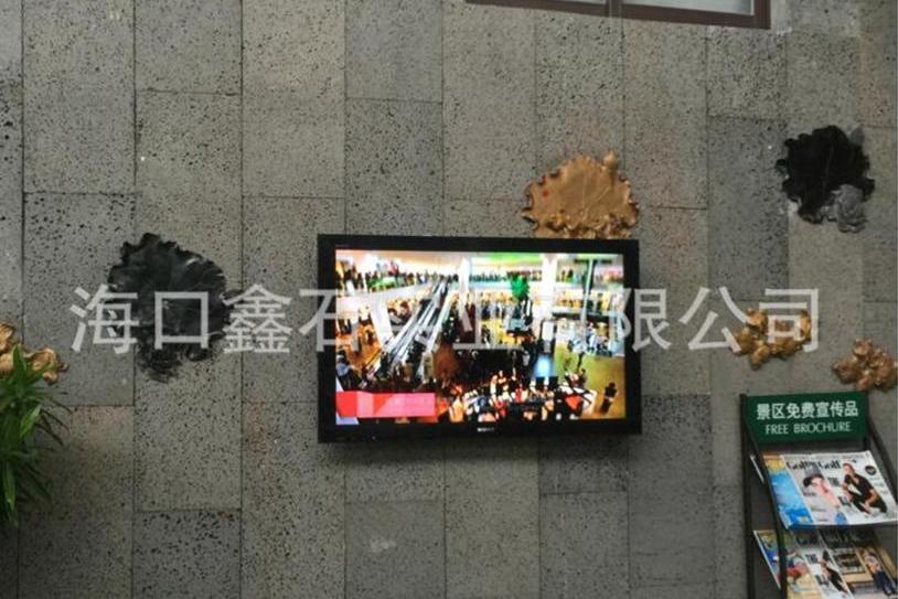 火山岩黑洞石案例