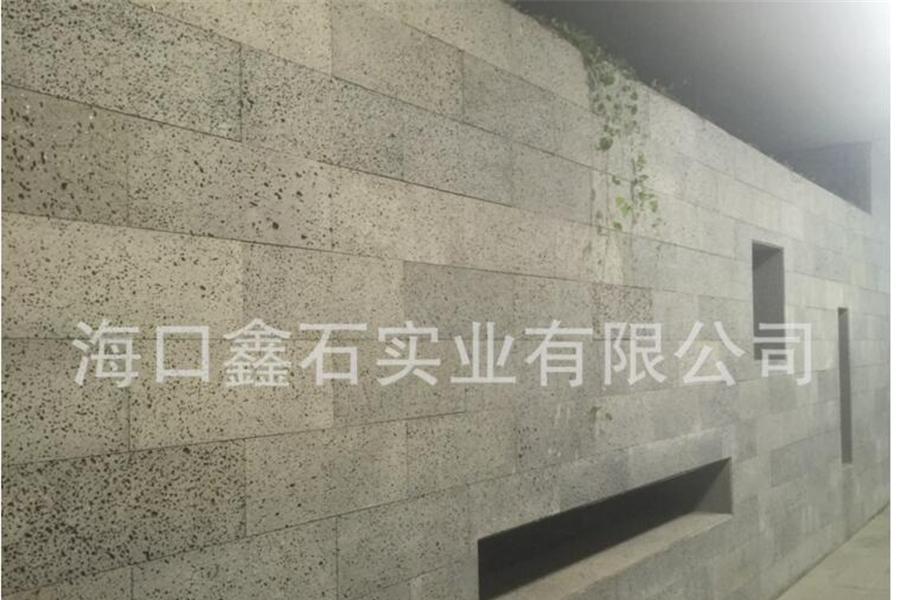 火山岩黑洞石案例
