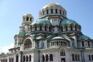 保加利亚首都亚历山大涅夫斯基大教堂