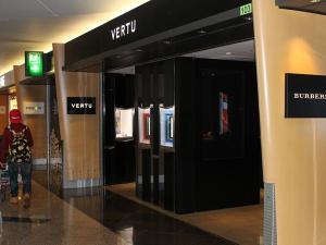香港机场奢侈品牌VERTU专卖店