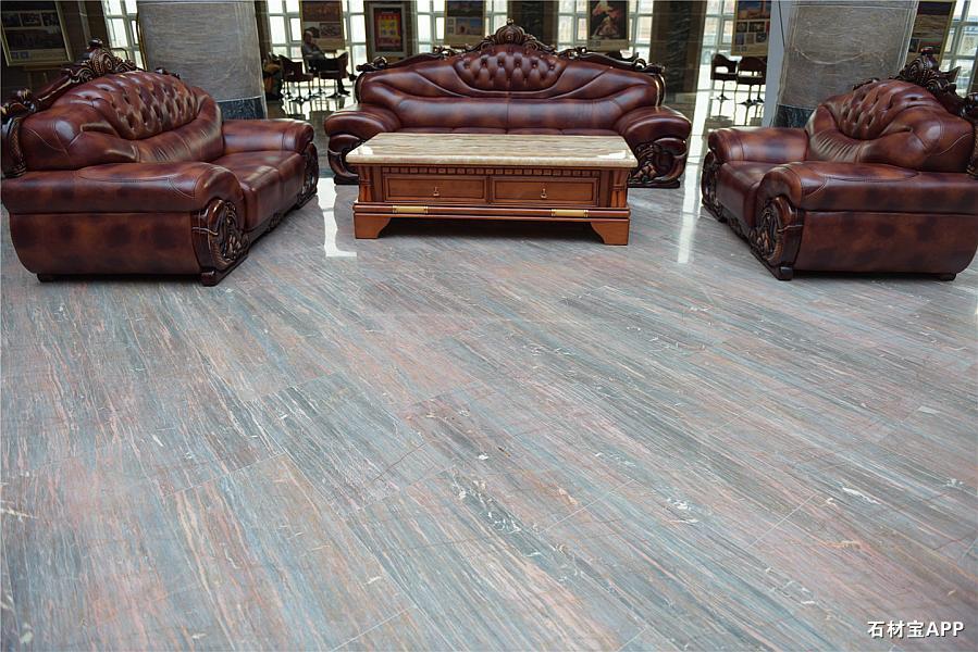 吐鲁番游客服务中心 一楼大厅地面(金丝银灰)