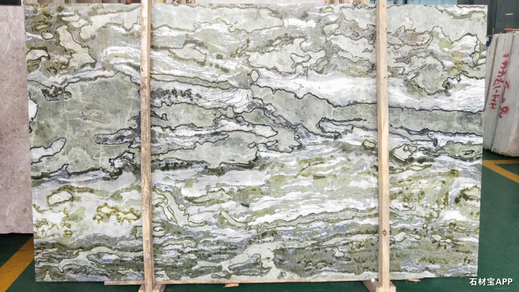 翡翠绿玉大板