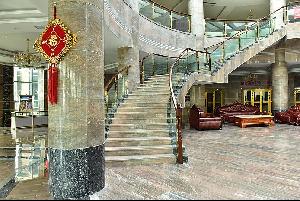 吐鲁番游客服务中心 地面及柱子(戈壁彩，午夜星河)