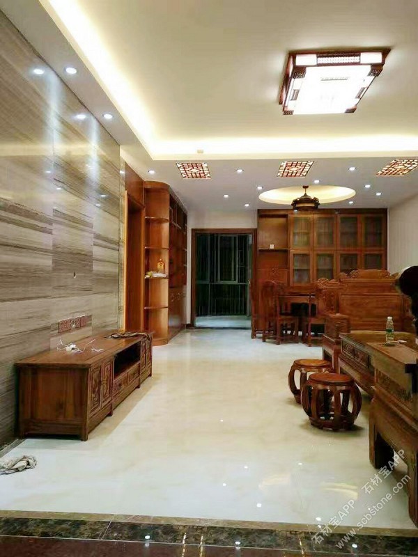 水晶木纹工程应用