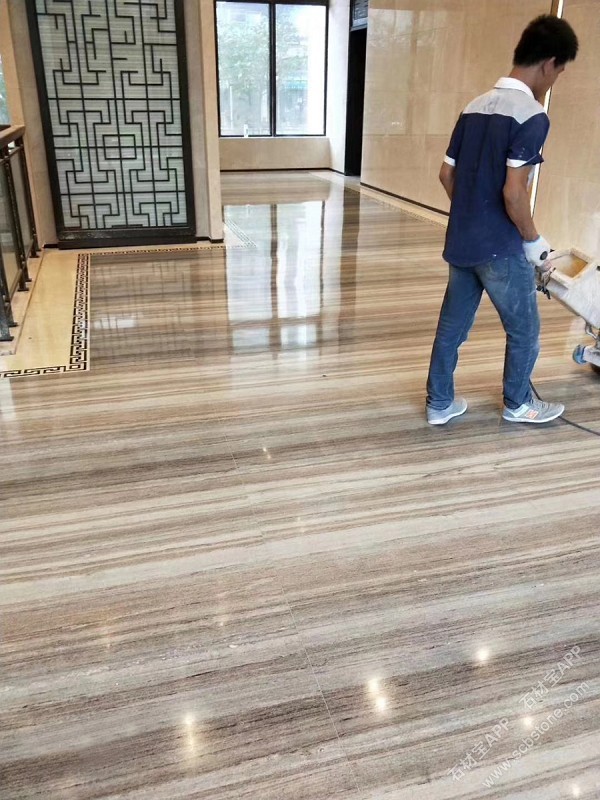 水晶木纹工程应用