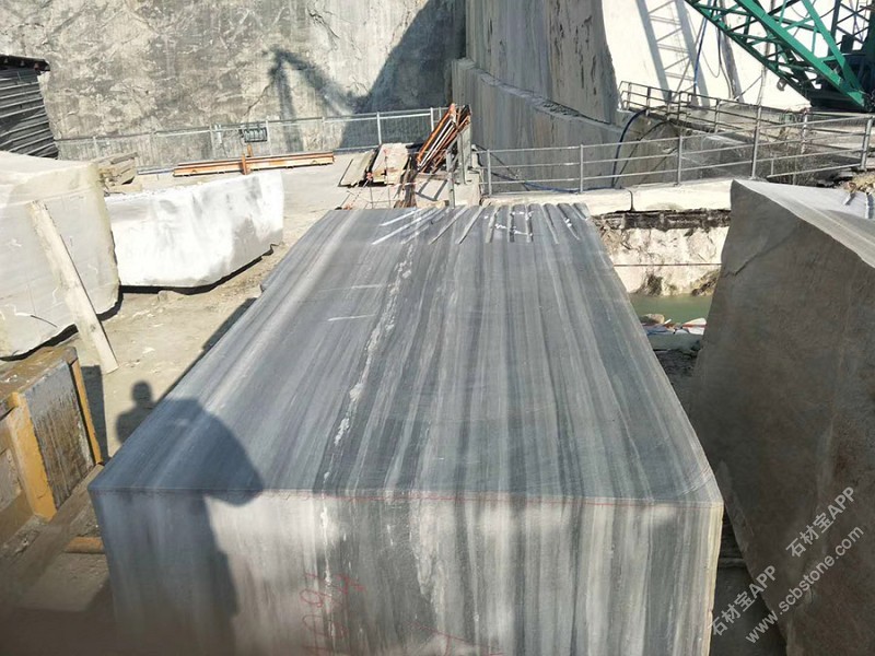 意大利蓝金沙荒料图