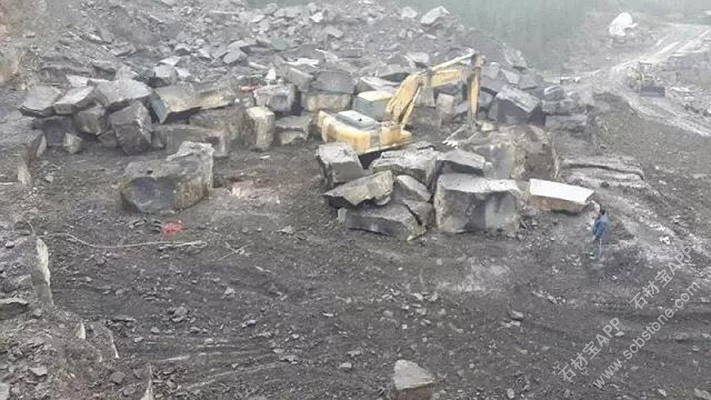 雅蒙黑(中国黑)矿山