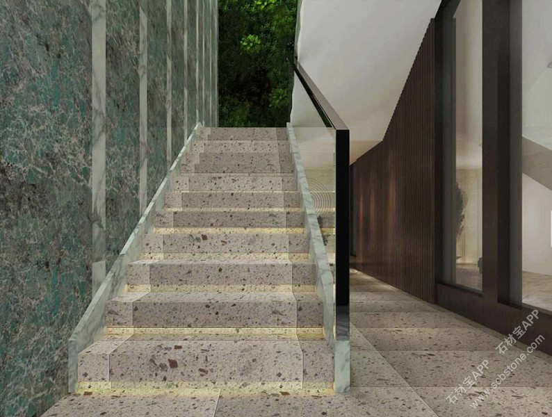 香槟白钻(玛瑙米黄)案例