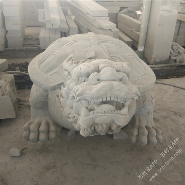 石雕龙龟动物雕刻