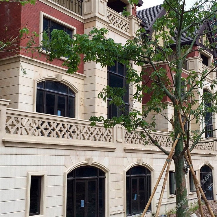 佛山南海保利紫山(柏坡黄黄底别墅干挂)