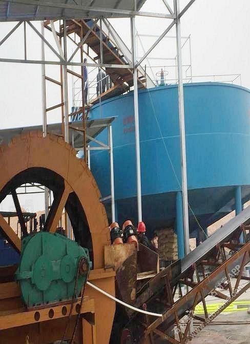 湖南岳阳亚泰陶瓷洗沙废水处理工程