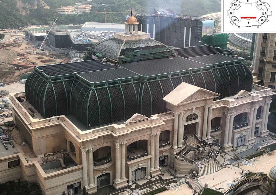 上葡京大型旋转楼梯