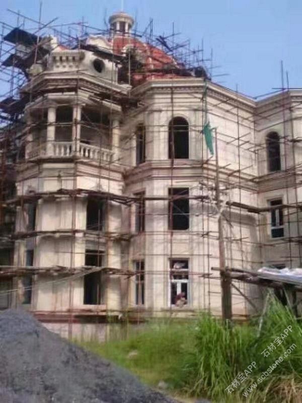 江西宜春宋公馆，黄锈石，印度红