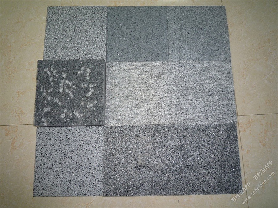 芝麻黑G654成品展示