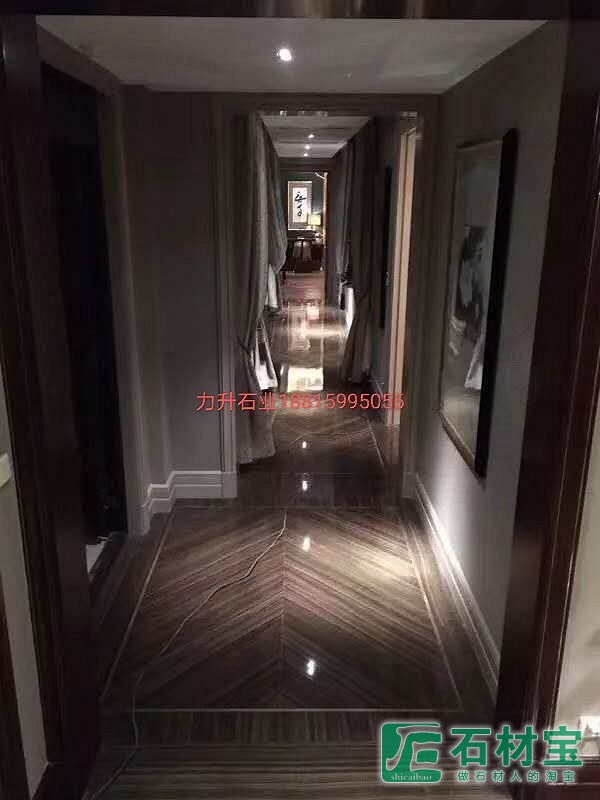 咖啡木纹工程案例