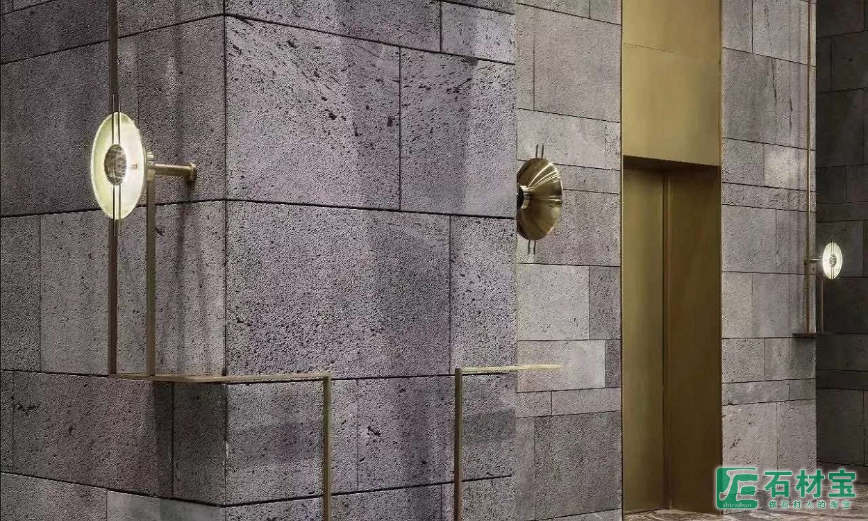 黑洞石墙面案例