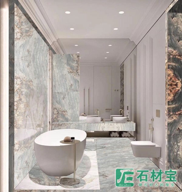 南极洲乱纹轻奢玉石