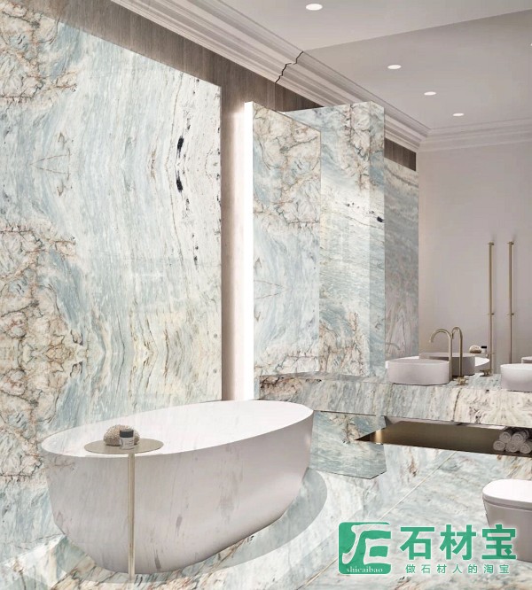 南极洲乱纹轻奢玉石