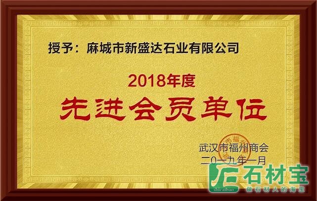 2018先进会员单位