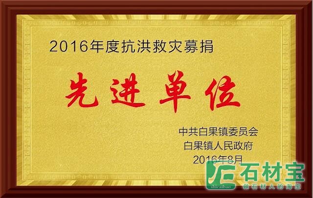 2016先进单位