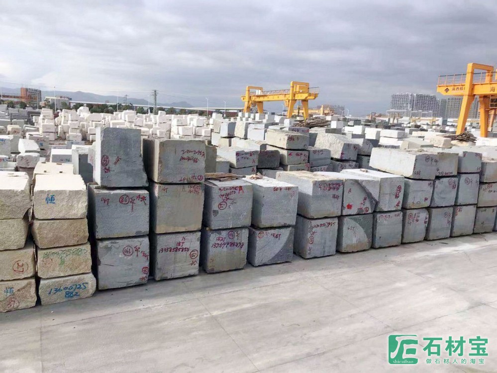 黑冰花荒料（海西堆场）