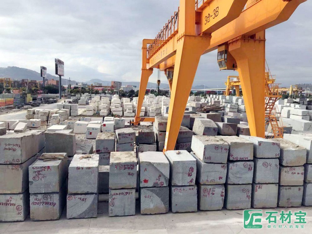 黑冰花荒料（海西堆场）