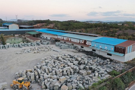 荒料堆场