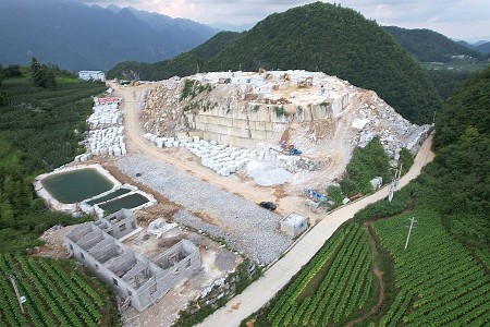 大理石矿山