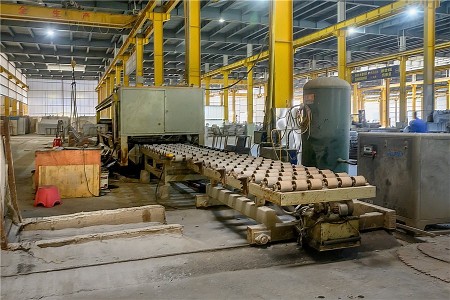 花岗岩生产设备-磨机区