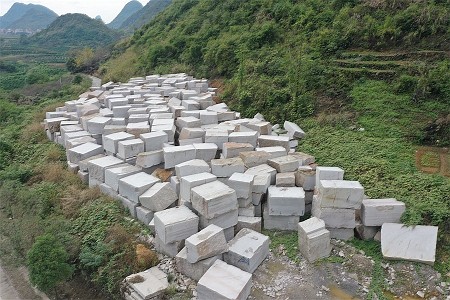 荒料堆场