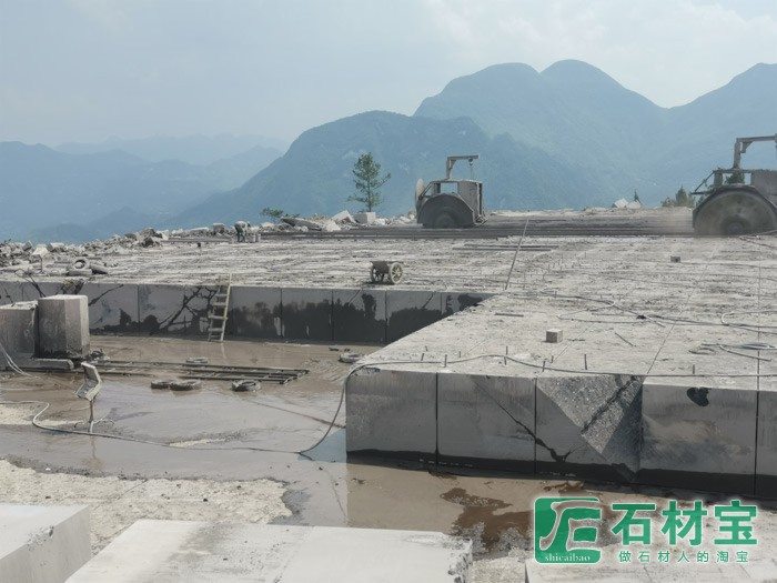 中国黑石材矿山