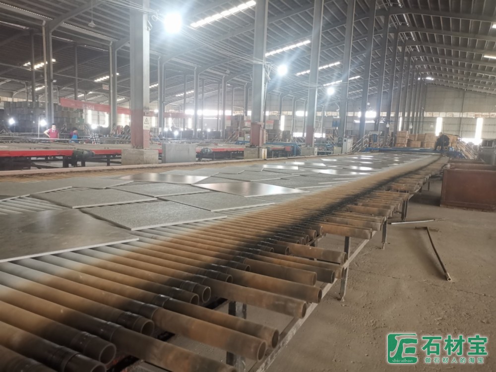 内乡展志生态地铺石生产车间