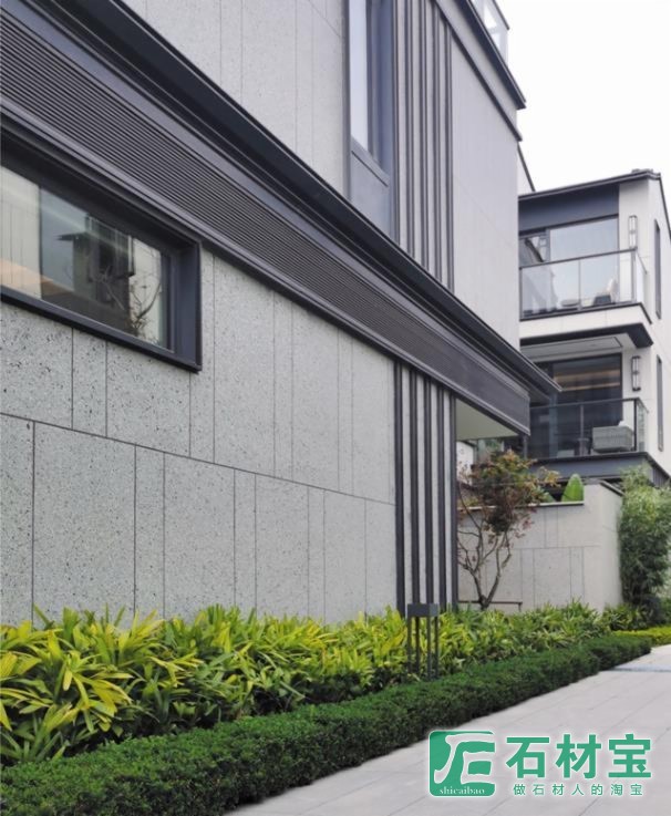 大白花高档小区幕墙应用