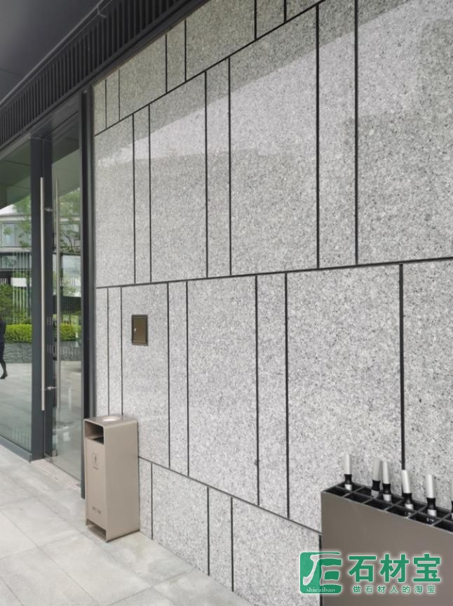 大白花高档小区幕墙应用