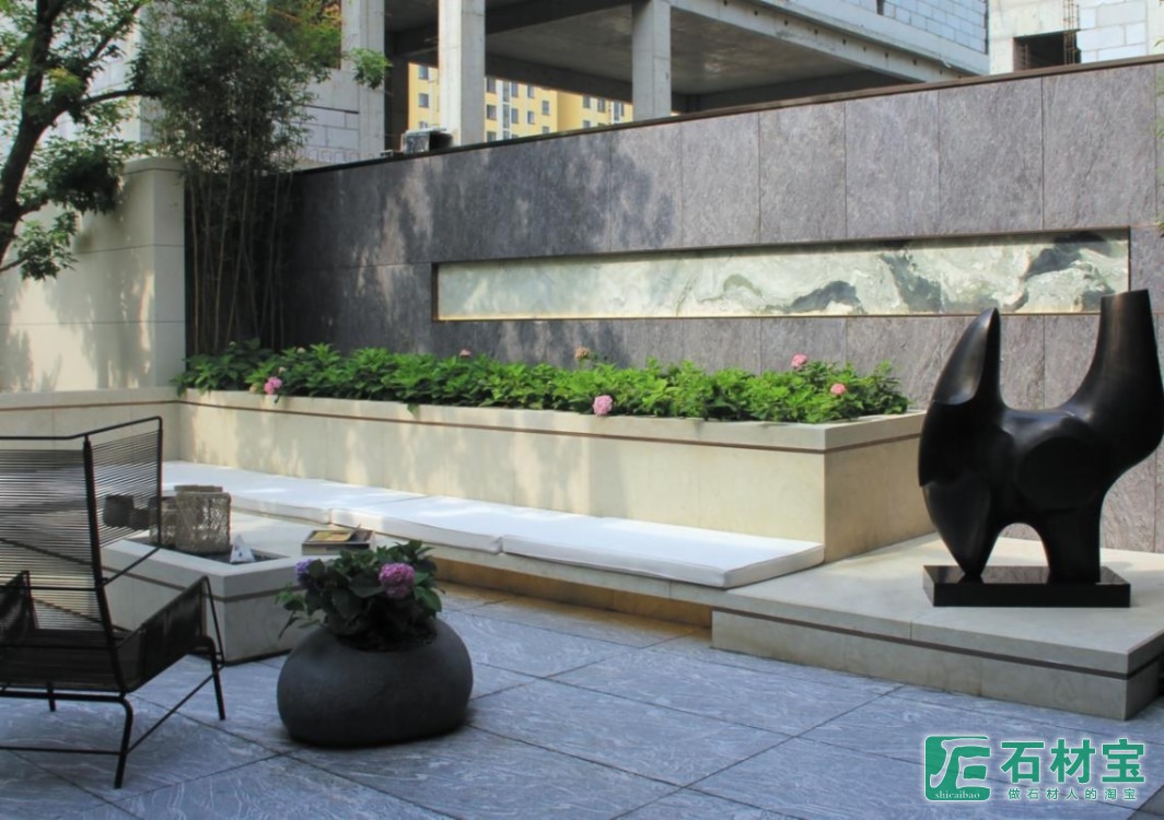 星河浅灰商业空间幕墙应用