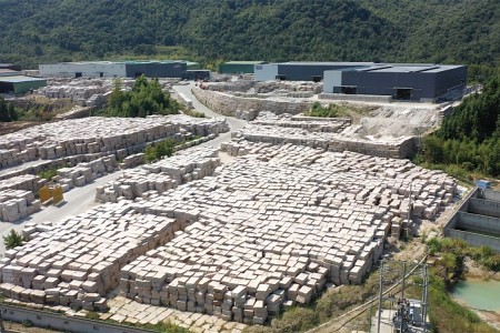 荒料堆场